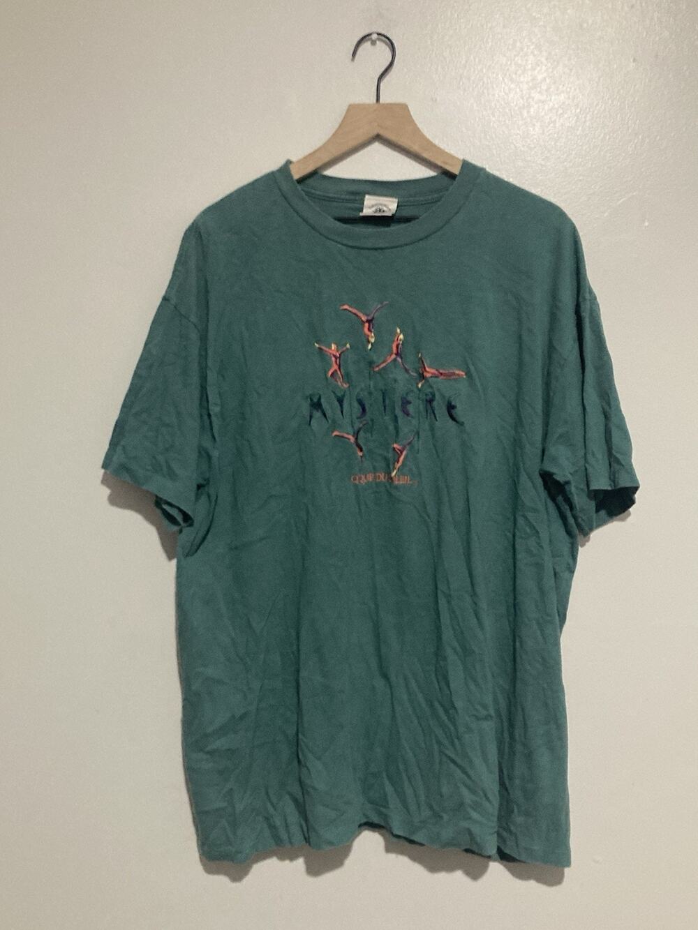 VTG Cirque Du Soleil Mystere Treasure Island XXL Single Stitch USA Embroidered